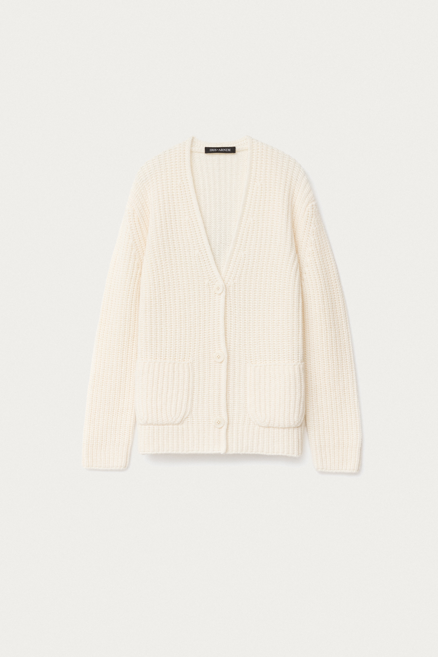 Stonewashed Cashmere Cardigan